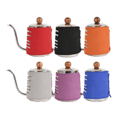 ابريق ترشيح بمسكة جلد - Barista space 550ml