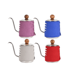 ابريق ترشيح بمسكة جلد - Barista space 350ml
