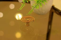 حامل اعواد العود ولفائف العود المعدني(مناسب لأعواد ٣ مملي)