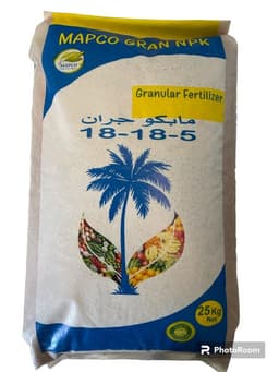 سماد محبب مابكو جران تركيب 18-18-5 وزن 25 كيلو