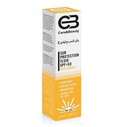 كريم واقي الشمس 50 مل من كير بيوتي +SPF50 حماية يومية وترطيب خفيف
