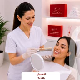 تركيب البورسلين