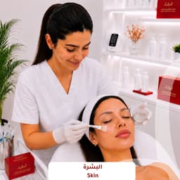 جلسة تنظيف البشرة Vip