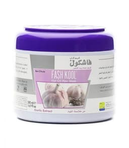 AB7 | فاشكول كريم حمام زيت للشعر بخلاصة الثوم من كريم كاب - 500 مل