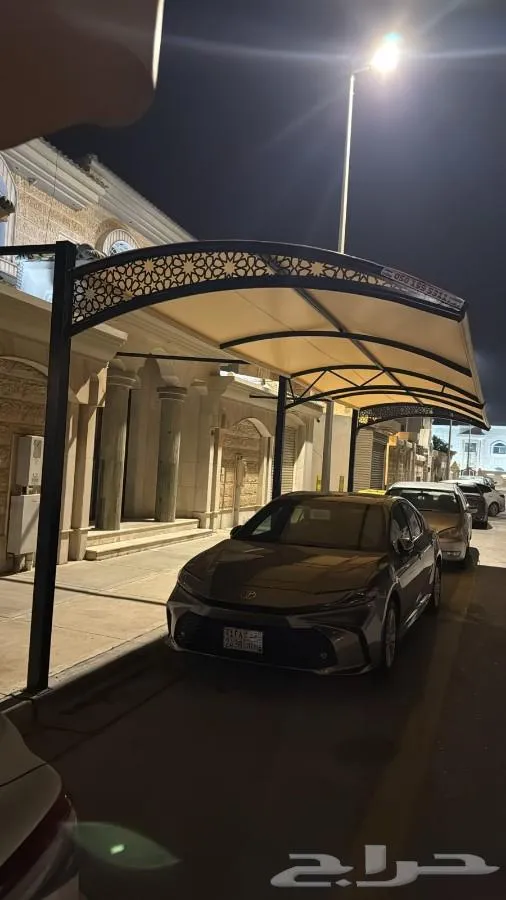 مظلات سيارات وجميع اعمل الحداده