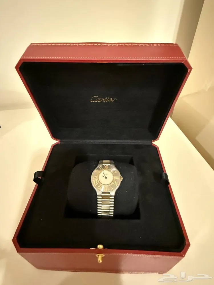 للبيع  ساعة كارتييه موست 21 (Must de Cartier 21) الأصلية
