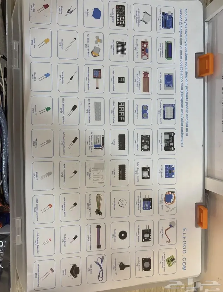 حقيبة معدات اردوينو اونو arduino uno r3 starter kit — صورة 2