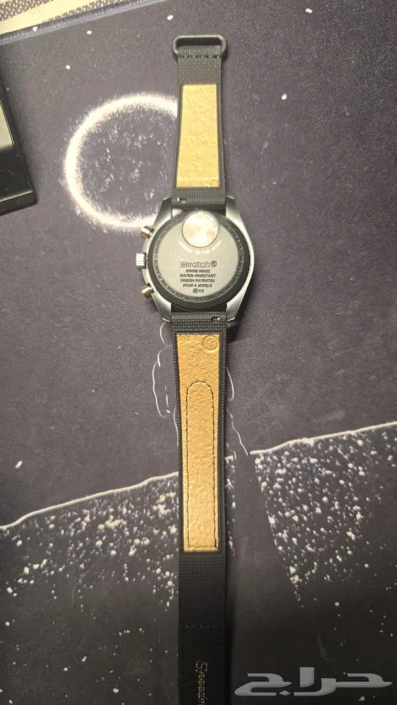 Omega   Swatch Mission to moon تقليد — صورة 3