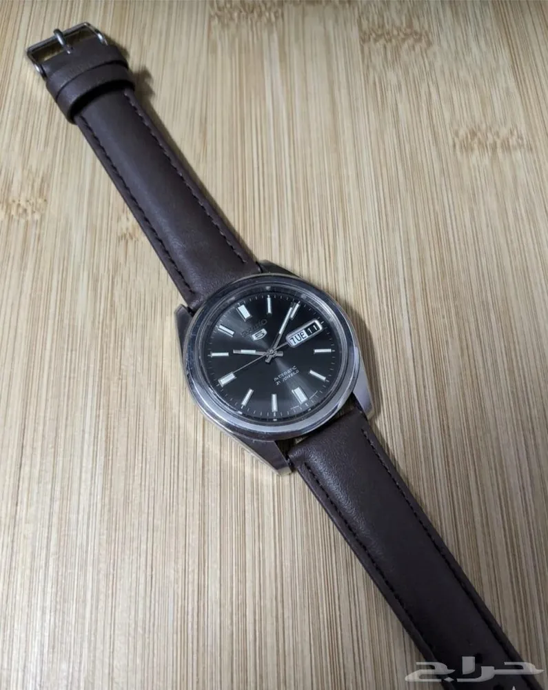 ساعة سيكو 5 أوتوماتيك (Seiko 5 Automatic 21 Jewels) الكلاسيك — صورة 3