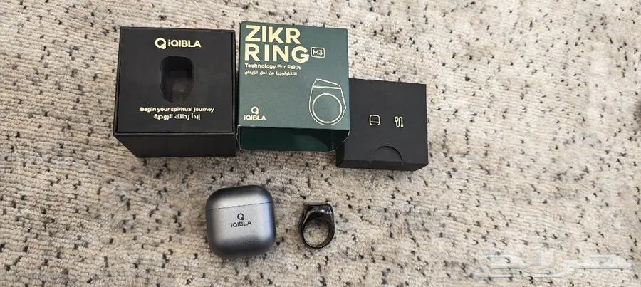 خاتم تسبيح الكتروني ZIKR RING الاصلي الاصدار الثاني معدن — صورة 2