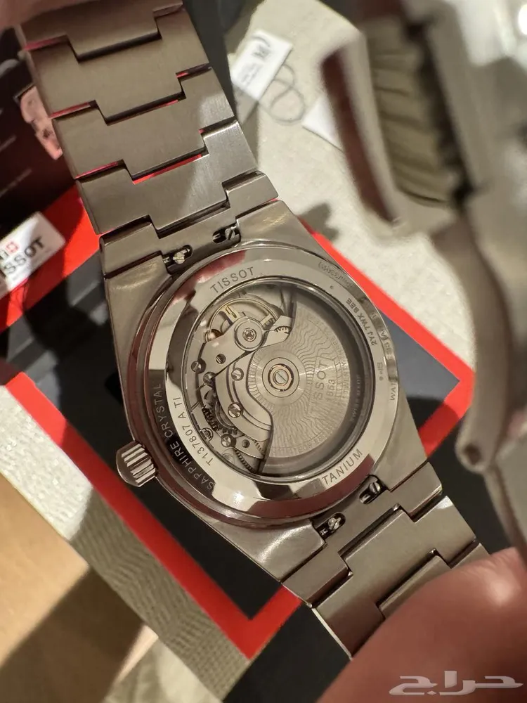 ساعة tissot prx تيتانيوم بالكامل — صورة 1