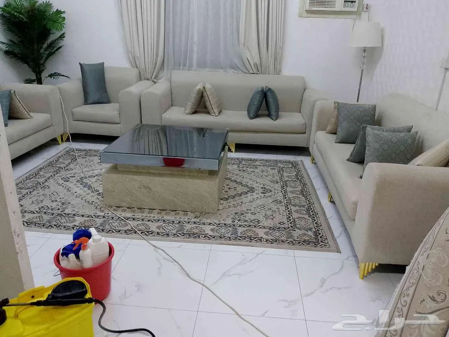 شركة تنظيف منازل تنظيف مجالس وسجاد فلل محلات غسيل استراحات — صورة 3
