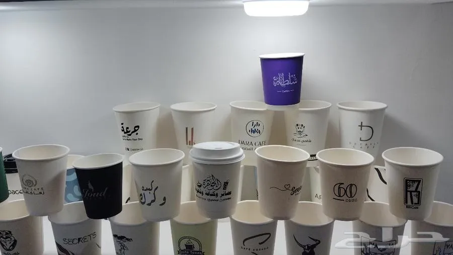 طباعة اكواب ورق واكواب بلاستيك وبوكسات حلا — صورة 3