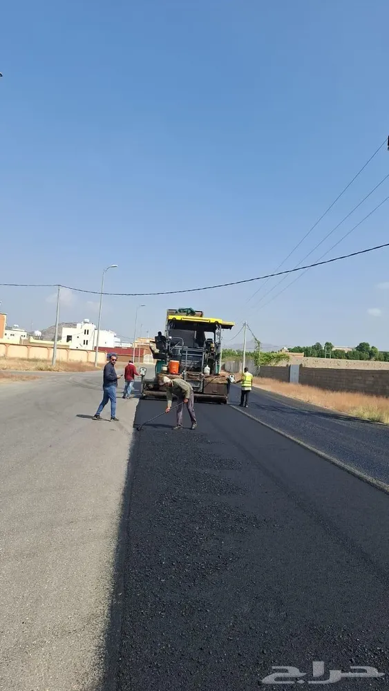 مقاول اسفلت زفلتة ابها خميس مشيط بللحمر بللسمر تنومه النماص — صورة 2