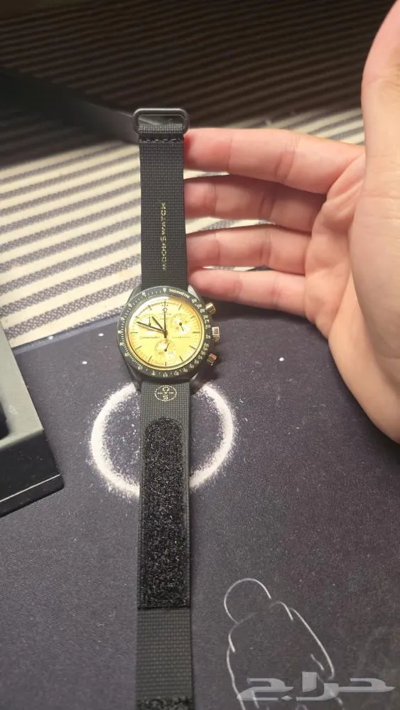 Omega   Swatch Mission to moon تقليد — صورة 4