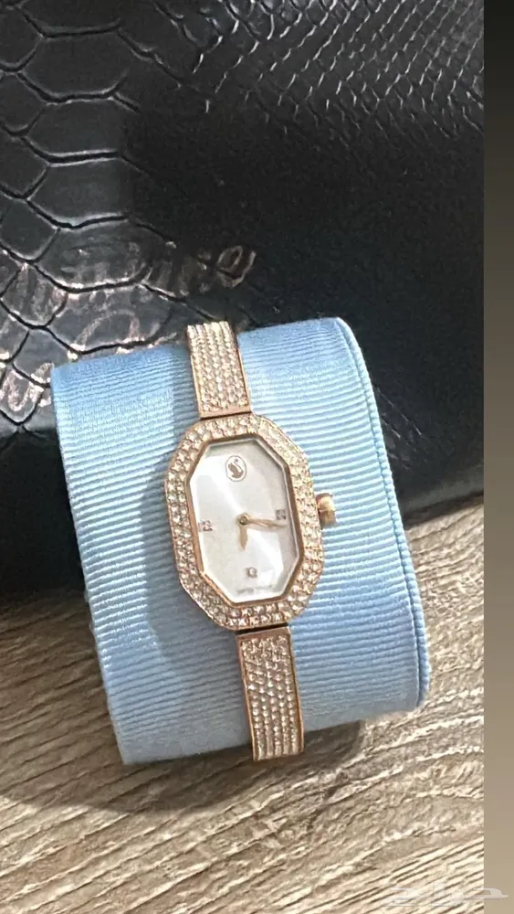 ساعة Swarovski Dextera أصلية   سويسرية   نظيفة جدًا — صورة 2
