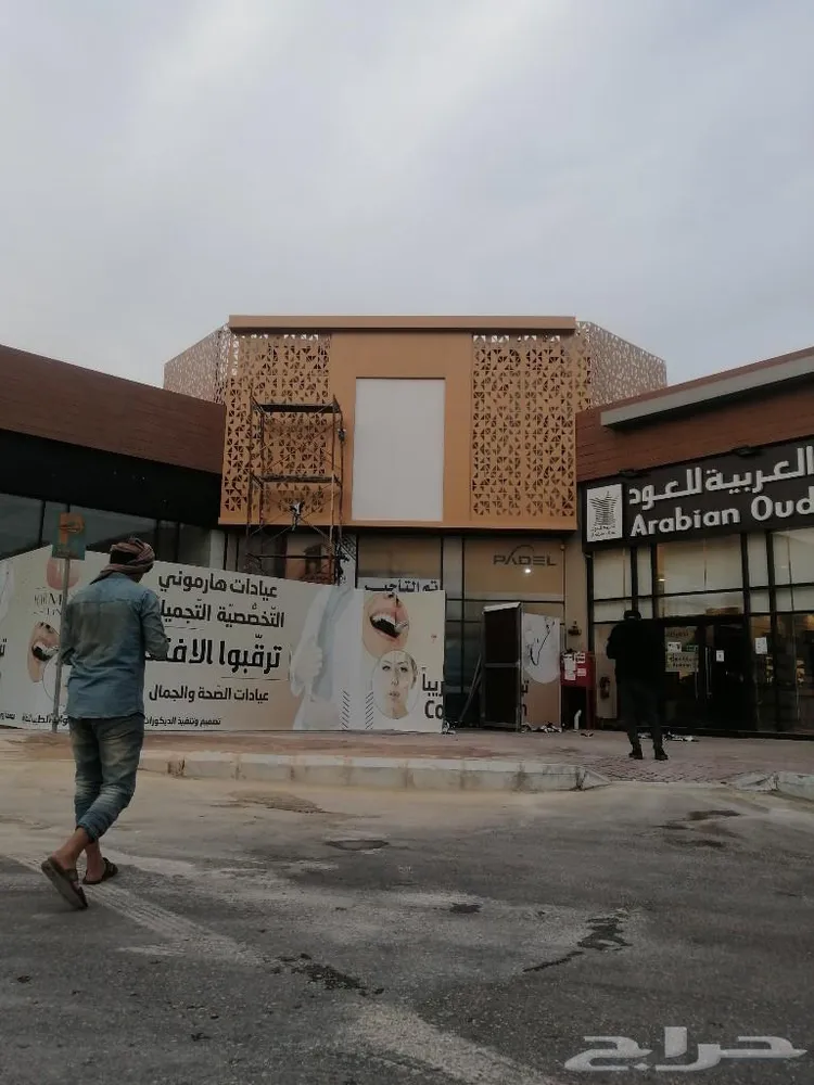 ديكورات خارجيه كلادينج زجاج مضلات سواتر — صورة 2