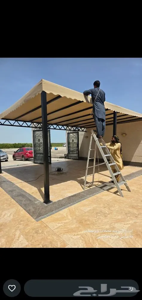 مظلات سواتر ساندوتش بانل الدمام الخبر القطيف — صورة 4