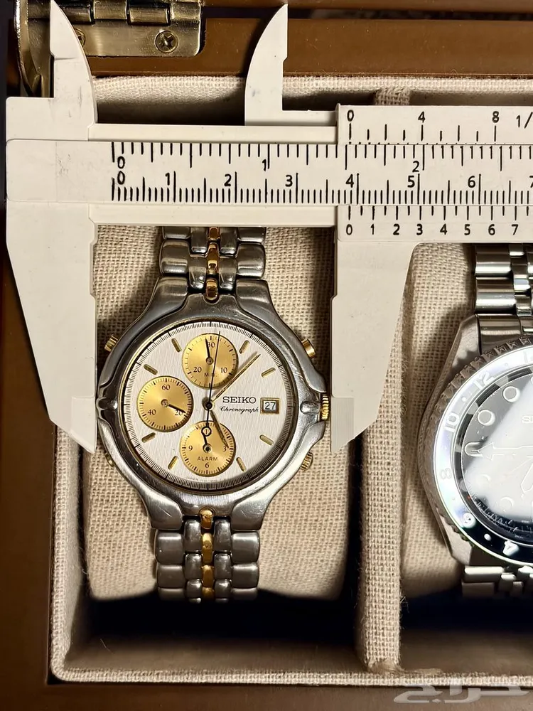 Seiko Chronograph-7T32-6H10- Golden Eye سيكو كرونوقراف — صورة 3