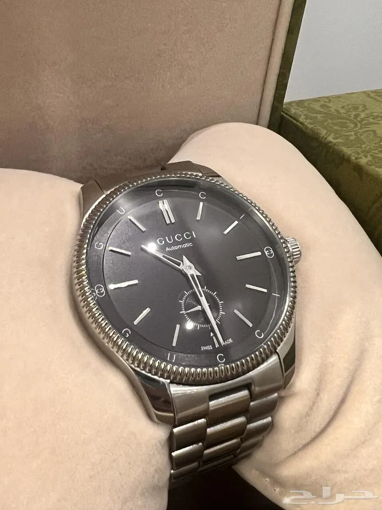 ساعة رجاليه قوتشي GUCCI G-Timeless watch مقاس 40 مع الضمان — صورة 3