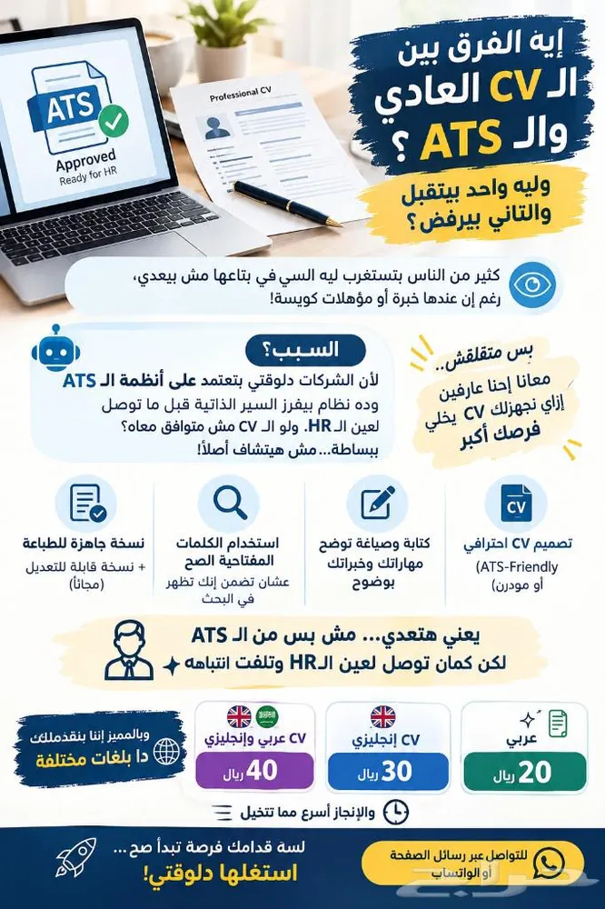 Cv سيرة ذاتية إحترافية — صورة 1