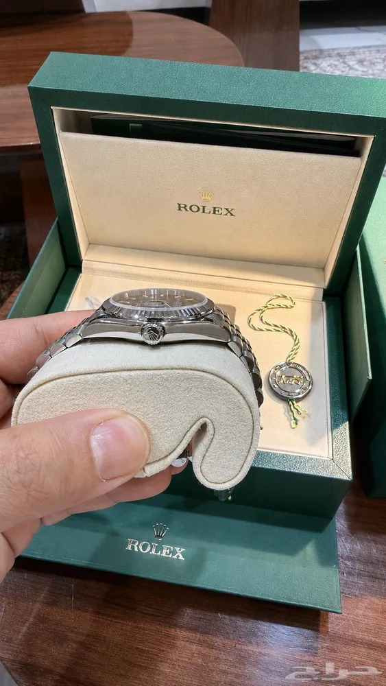 ساعة رولكس ديت جست 36mm ازرق ROLEX DATEJUST — صورة 4