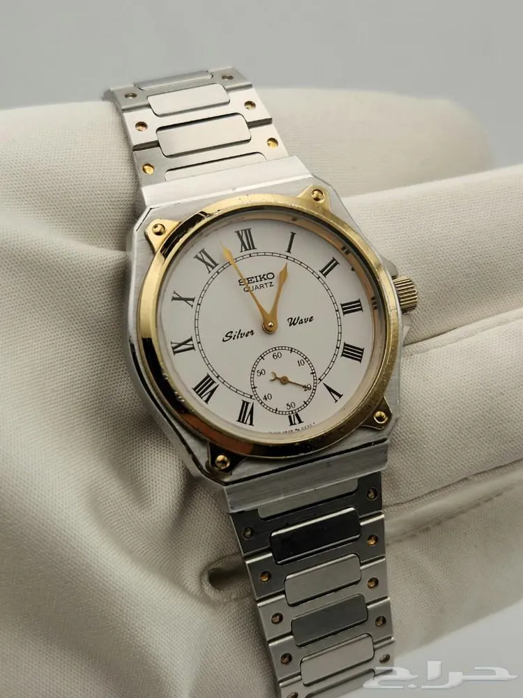 ساعة سيكو فنتج نادرة (Seiko Silver Wave)