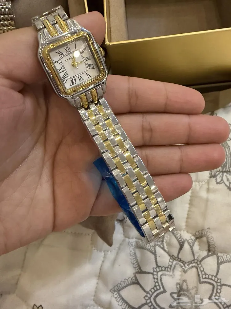 2 ساعات ماركة دي كابري جديده لم تستعمل — صورة 3