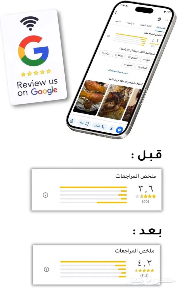 خل عملاءك يقيّمونك على Google بسهولة — صورة 2