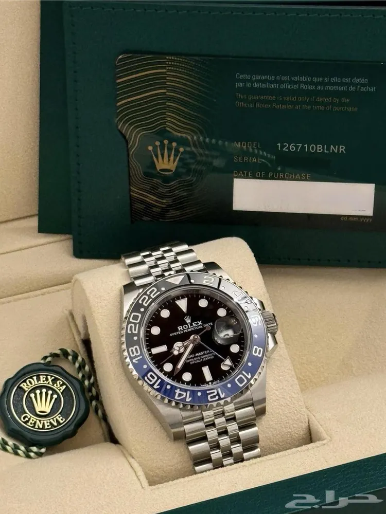 رولكس باتمان جديدة لم تستخدم - Rolex GMT Master II — صورة 1