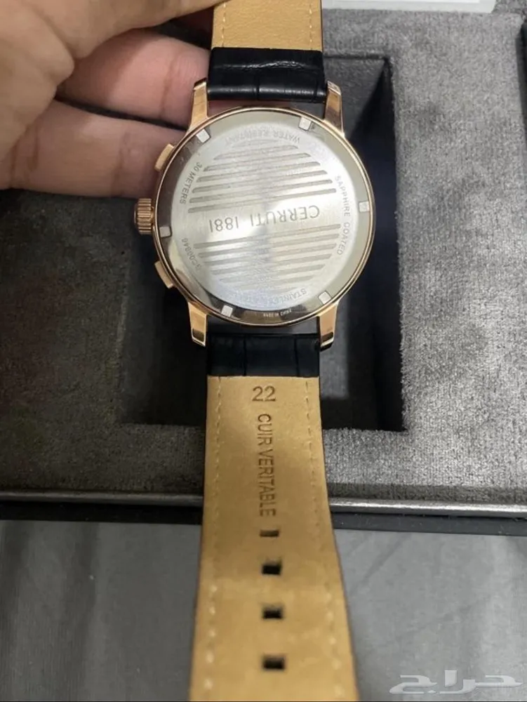 ساعه Cerruti 1881 Chronograph الاصليه مع ضمانها — صورة 2