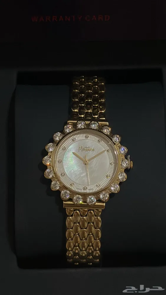 ساعة Montana Swiss Made أصلية   ذهبية   كاملة — صورة 2