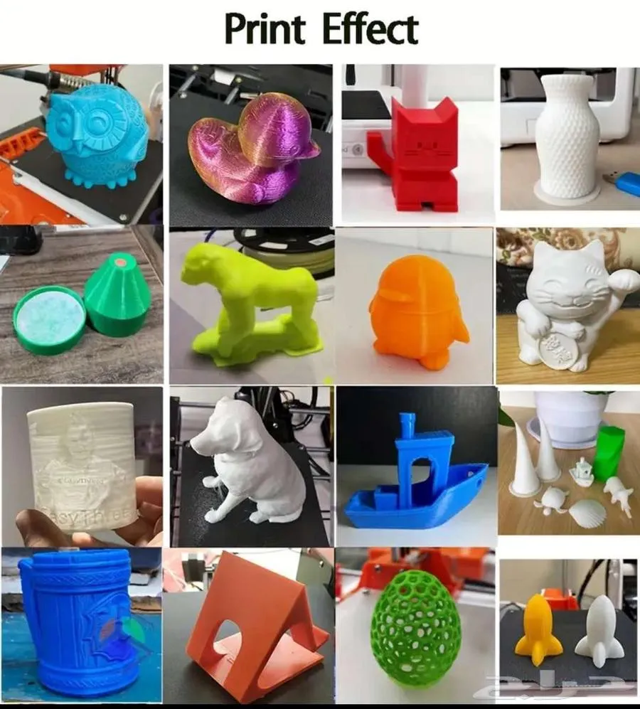 جهاز طباعة ثلاثية الأبعاد لتصنيع بناء المجسمات — صورة 2