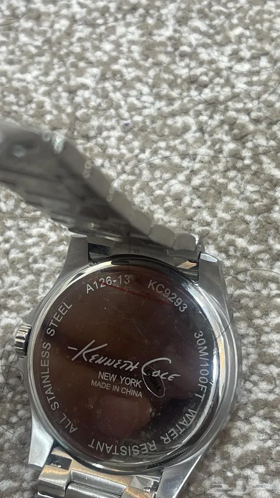 ساعة Kenneth Cole New York اصلية جديدة لم تستعمل — صورة 4
