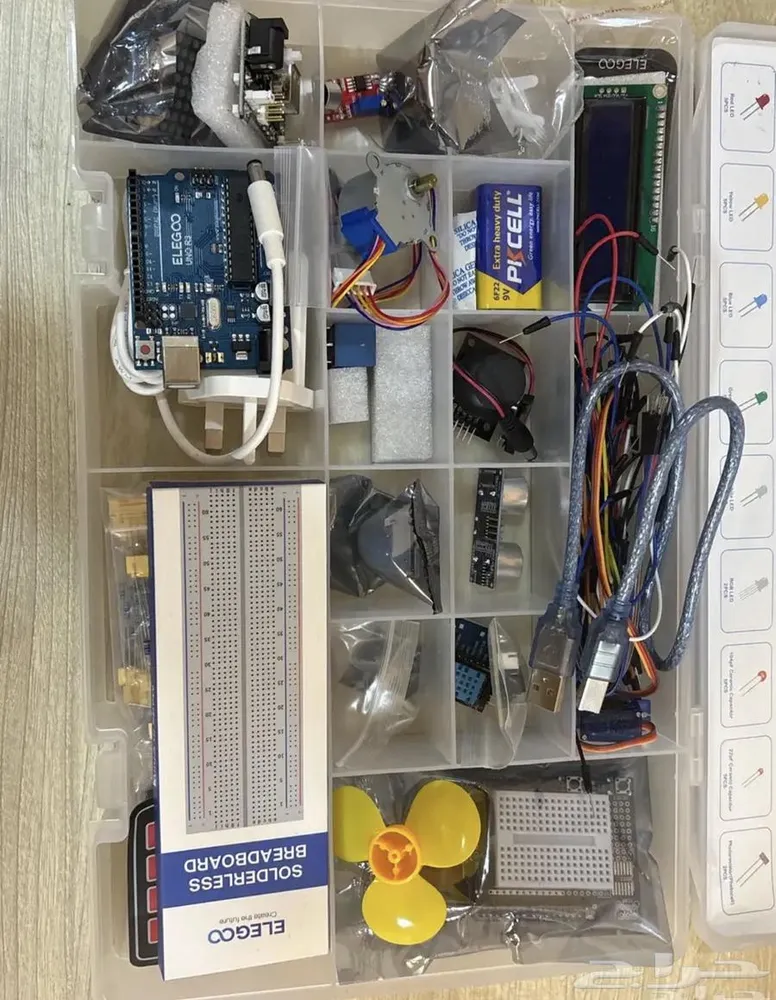 حقيبة معدات اردوينو اونو arduino uno r3 starter kit — صورة 3