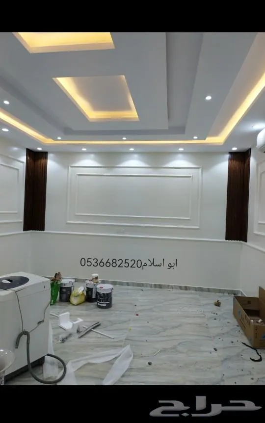 دهان سكاكا الجواف بديل خشب رخام فوام جبس — صورة 2