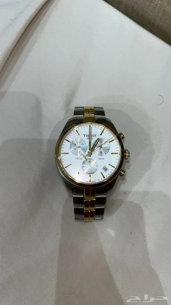 ساعة تيسوت (Tissot) من تشكيلة PR 100 كرونوغراف الرجالية. — صورة 4