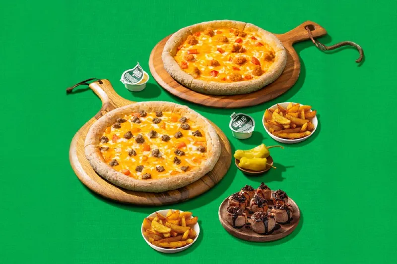 Burger Pizza Meal