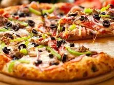بيتزا خضار صغير