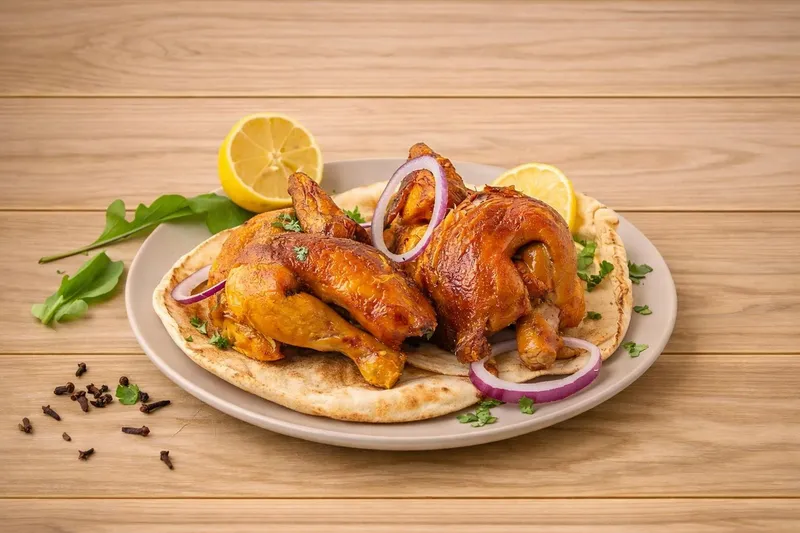دجاج شواية سادة - نصف حبة