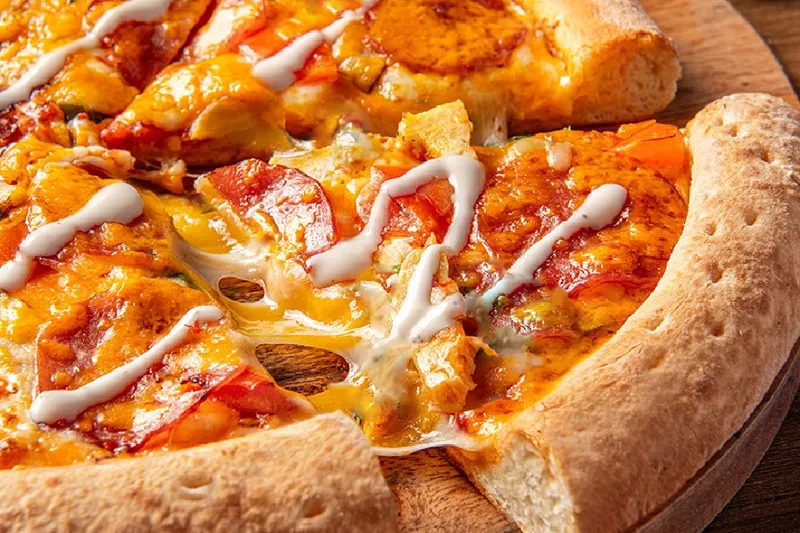 Cheddar Chicken Club - Large 13"