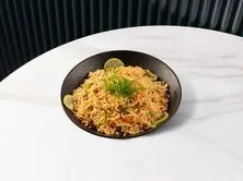 رز مقلي خضار