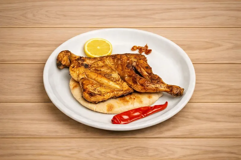 دجاج مظبي سادة - نصف حبة