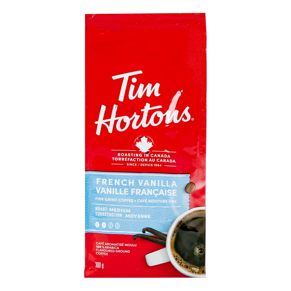 Tim Hortons French Vanilla Coffee 300 g — صورة 1