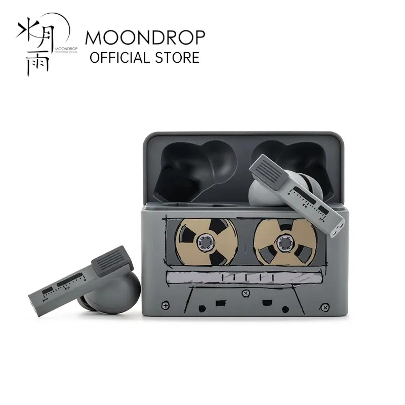 سماعات أذن لاسلكية MOONDROP Golden Ages 2 مع خاصية إلغاء الضوضاء النشط وبلوتوث 6.0 وLDAC وVDSF مع إمكانية ضبط مستوى الصوت للألعاب — صورة 1
