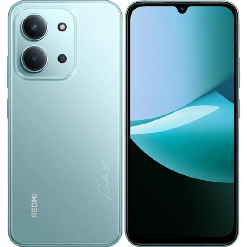 شاومي ريدمي 15 سي الجيل الرابع، 256 جيجابايت، 8 جيجابايت رام، اخضر نعناعي 4G LTE، ميديا تيك هيليو G81 ألترا