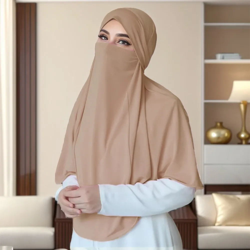 كبير عادي مسلم العرقية وشاح المرأة الحجاب الإسلامي مسلم الحجاب ماليزيا لحظة عمامة العربية وشاح خيمار أغطية الرأس الحجاب — صورة 1