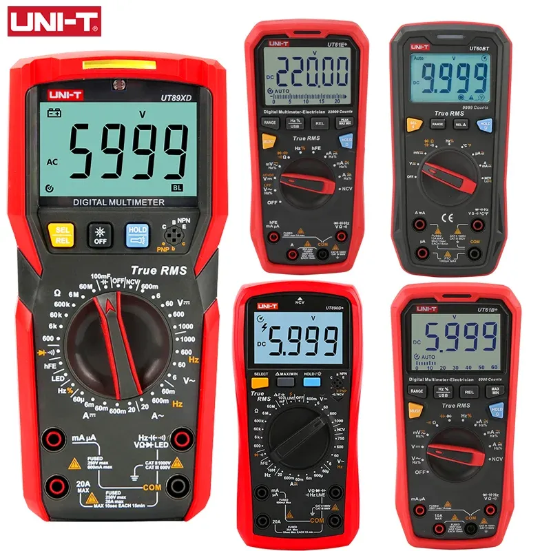 UNI-T متعدد المهنية UT890C UT890D + UT89X UT89XD UT89XE UT60S UT60BT UT61B + UT61D + UT61E زائد الكهربائية المتعددة متر — صورة 1
