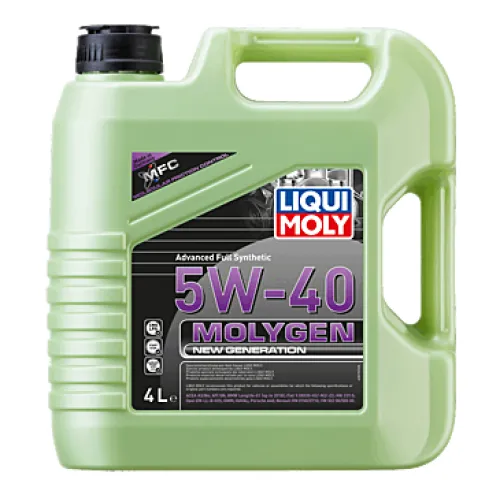 ليكوي مولي زيت محرك Liqui Moly Molygen نيو جينيريشن 5W-40 – 4 لتر — صورة 1