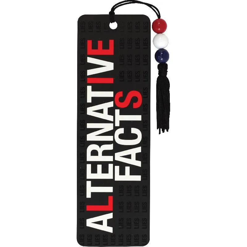 بيتر بوبر برس فاصل كتاب مطرز، عبارة "Alternative Facts"، كرتون